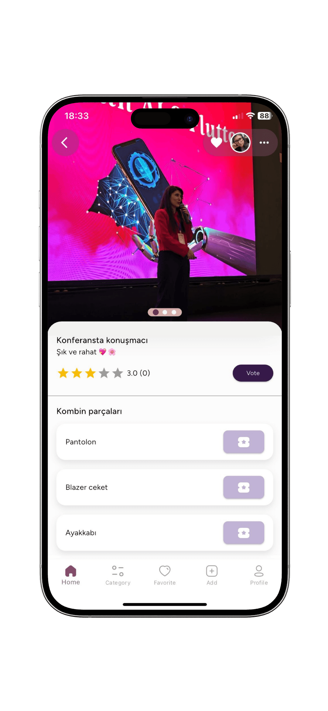 Apparelte Features